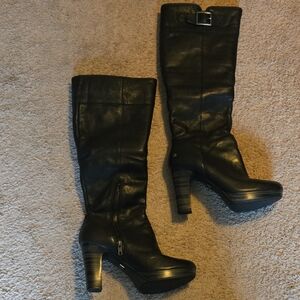 UGG Black Heeled Boots